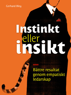 cover image of Instinkt eller insikt